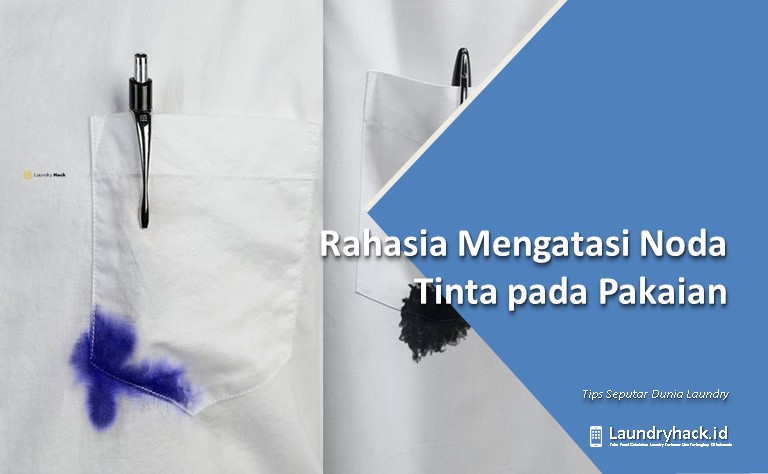 Rahasia Mengatasi Noda Tinta pada Pakaian